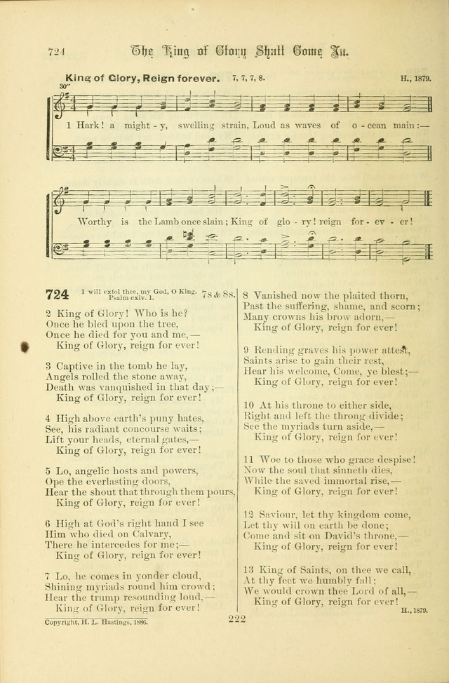 Songs of Pilgrimage: a hymnal for the churches of Christ (2nd ed.) page 222