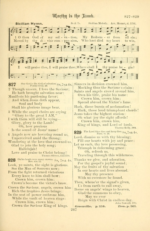 Songs of Pilgrimage: a hymnal for the churches of Christ (2nd ed.) page 267
