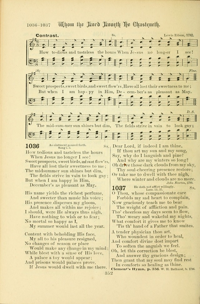 Songs of Pilgrimage: a hymnal for the churches of Christ (2nd ed.) page 352