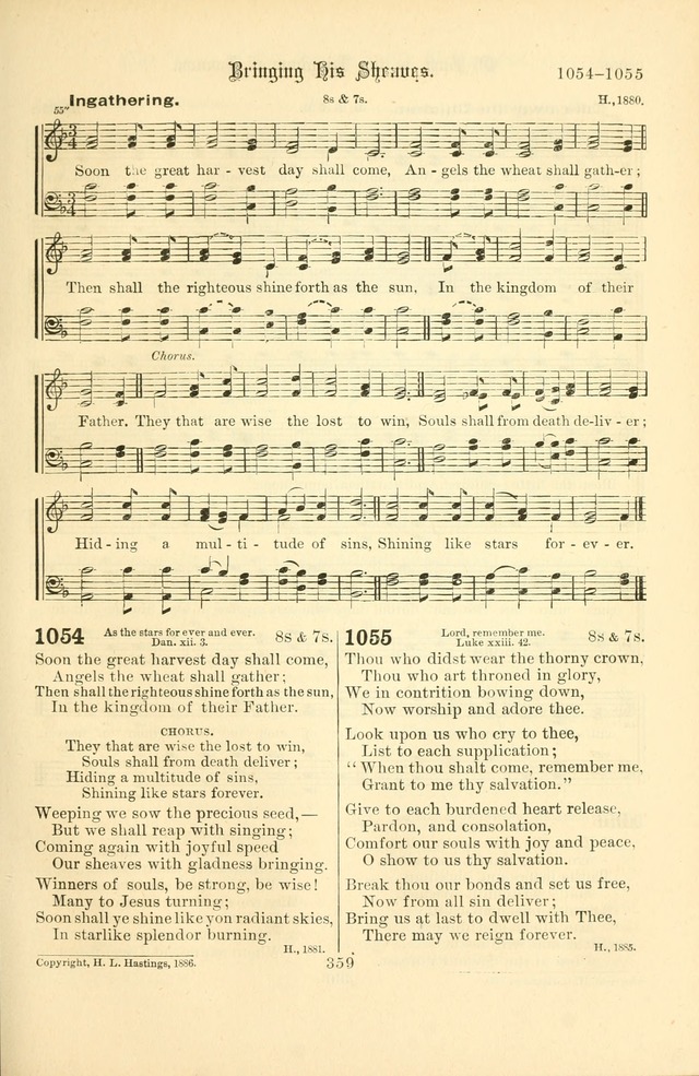 Songs of Pilgrimage: a hymnal for the churches of Christ (2nd ed.) page 359