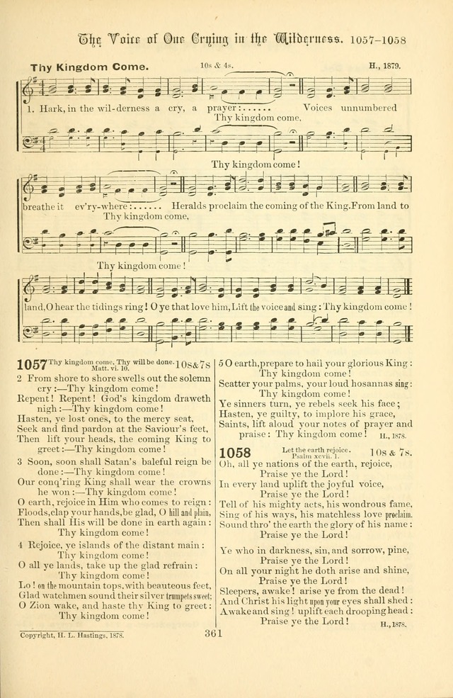 Songs of Pilgrimage: a hymnal for the churches of Christ (2nd ed.) page 361