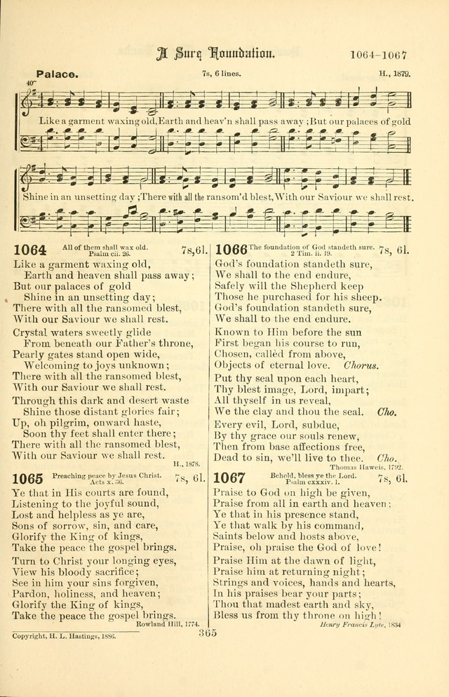 Songs of Pilgrimage: a hymnal for the churches of Christ (2nd ed.) page 365