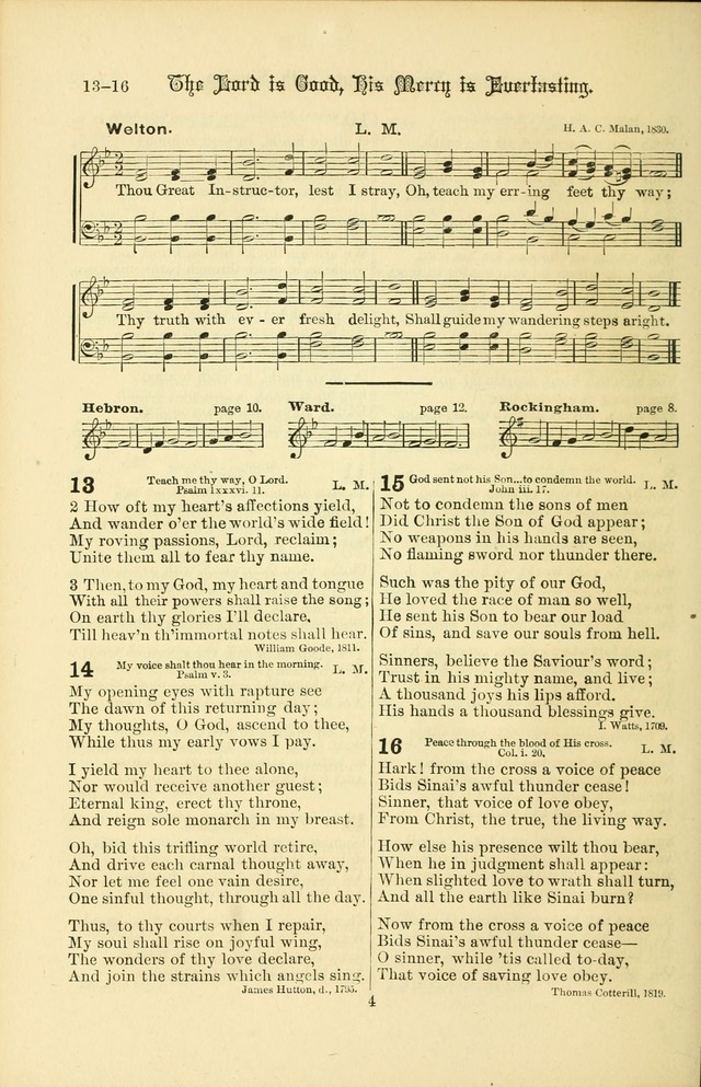 Songs of Pilgrimage: a hymnal for the churches of Christ (2nd ed.) page 4