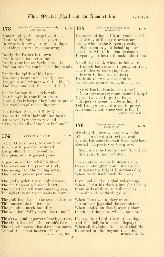 Songs of Pilgrimage: a hymnal for the churches of Christ (2nd ed.) page 45