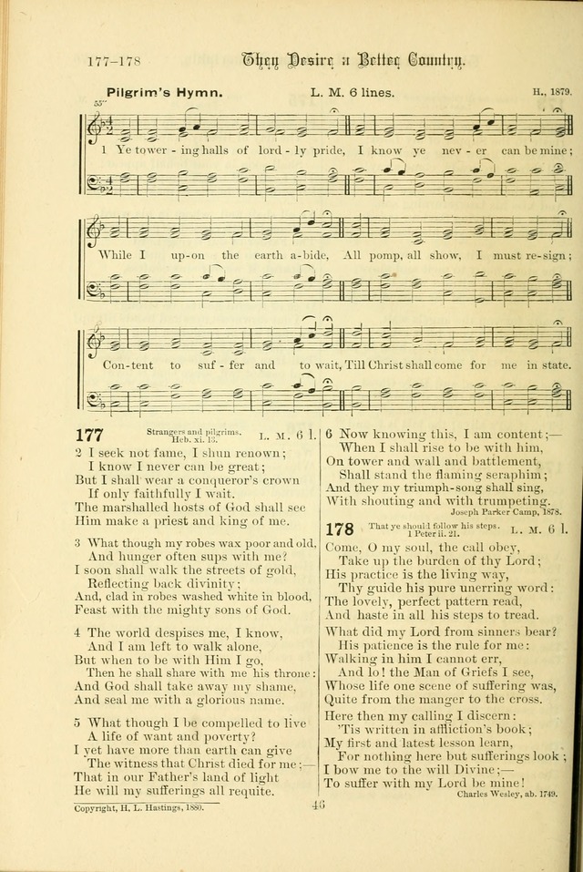 Songs of Pilgrimage: a hymnal for the churches of Christ (2nd ed.) page 46
