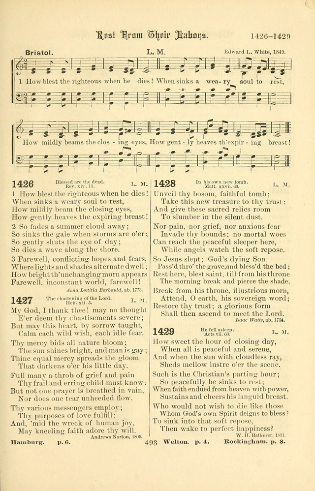 Songs of Pilgrimage: a hymnal for the churches of Christ (2nd ed.) page 493