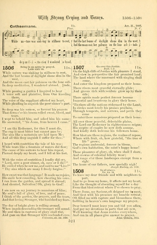 Songs of Pilgrimage: a hymnal for the churches of Christ (2nd ed.) page 521