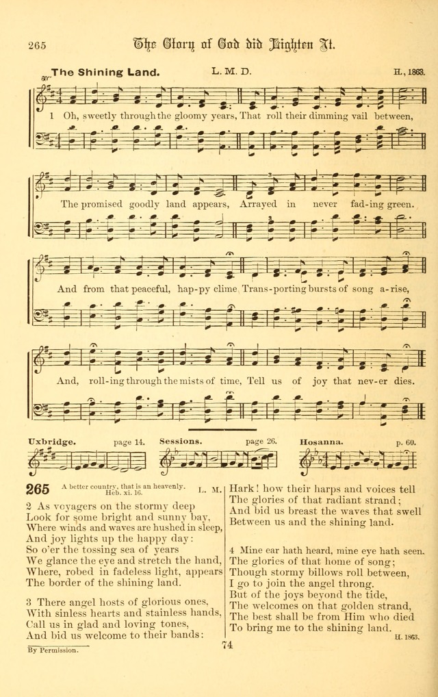 Songs of Pilgrimage: a hymnal for the churches of Christ (2nd ed.) page 74