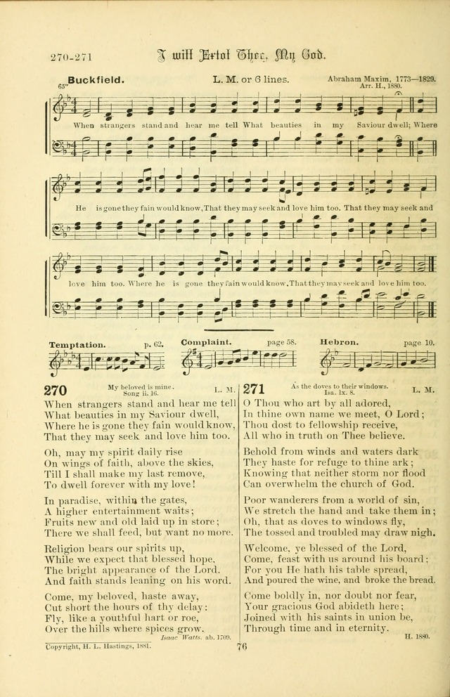 Songs of Pilgrimage: a hymnal for the churches of Christ (2nd ed.) page 76