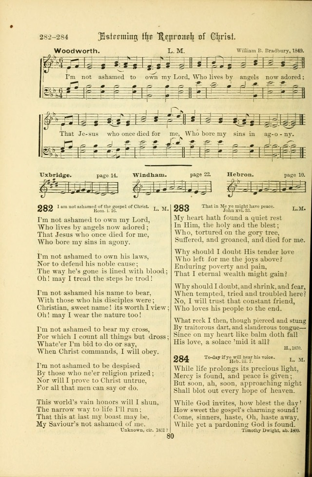 Songs of Pilgrimage: a hymnal for the churches of Christ (2nd ed.) page 80