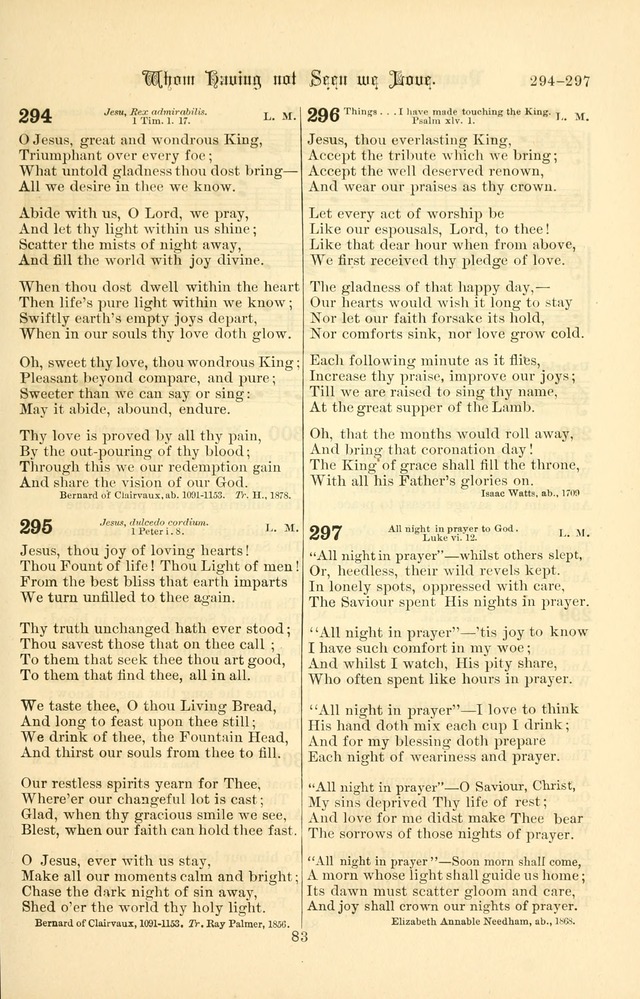 Songs of Pilgrimage: a hymnal for the churches of Christ (2nd ed.) page 83