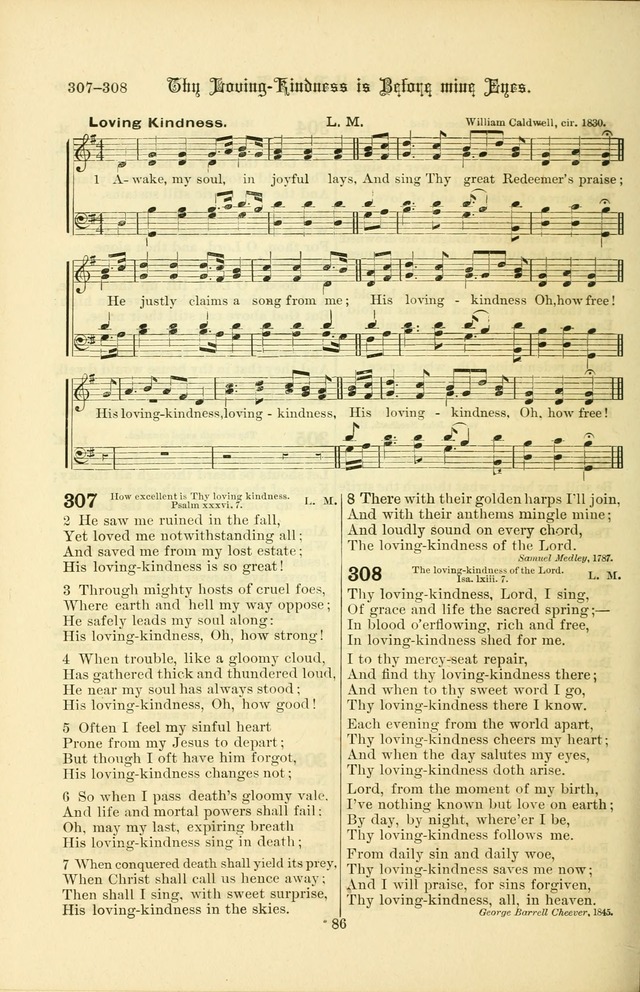 Songs of Pilgrimage: a hymnal for the churches of Christ (2nd ed.) page 86