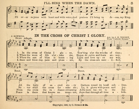 Songs of Promise: for Sunday schools, prayer, praise, and conference meetings page 5