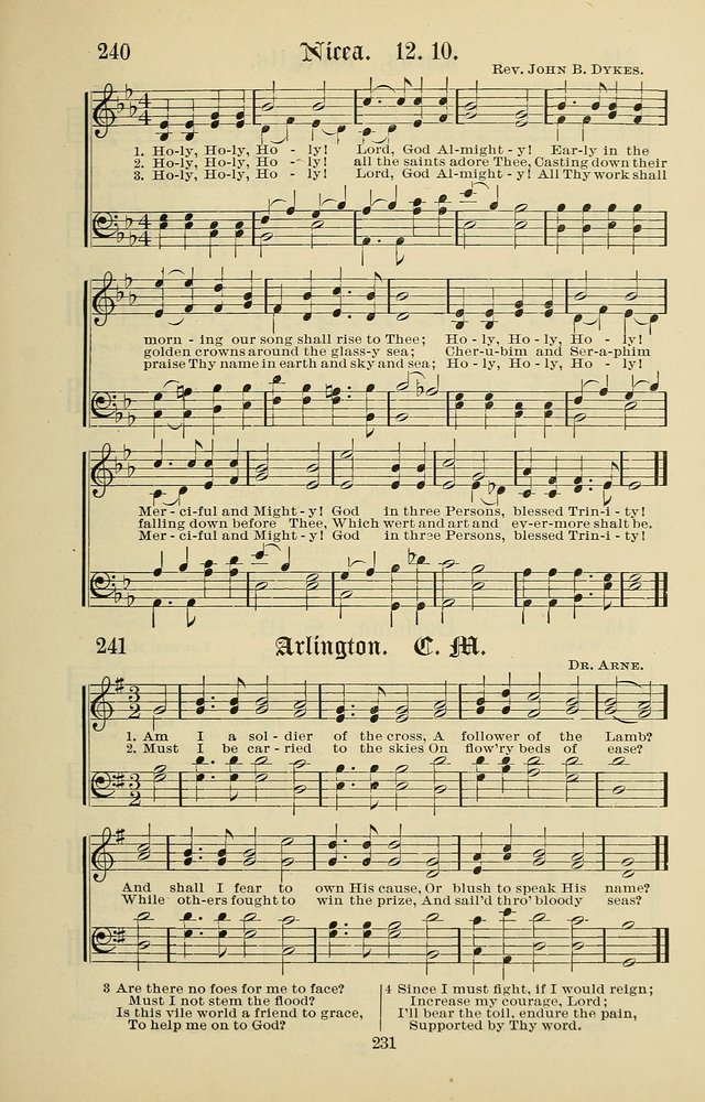 Songs of the Peacemaker: a collection of sacred songs and hymns for use in all services of the church, Sunday-school, home circle, and all kinds of evangelistic work page 231
