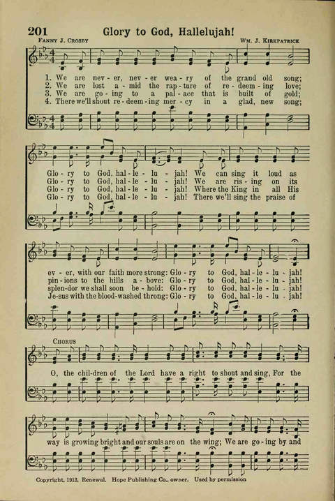 Songs of Praise page 200