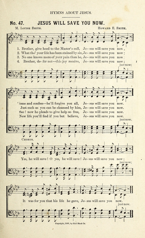 Songs of Praise and Consecration page 45