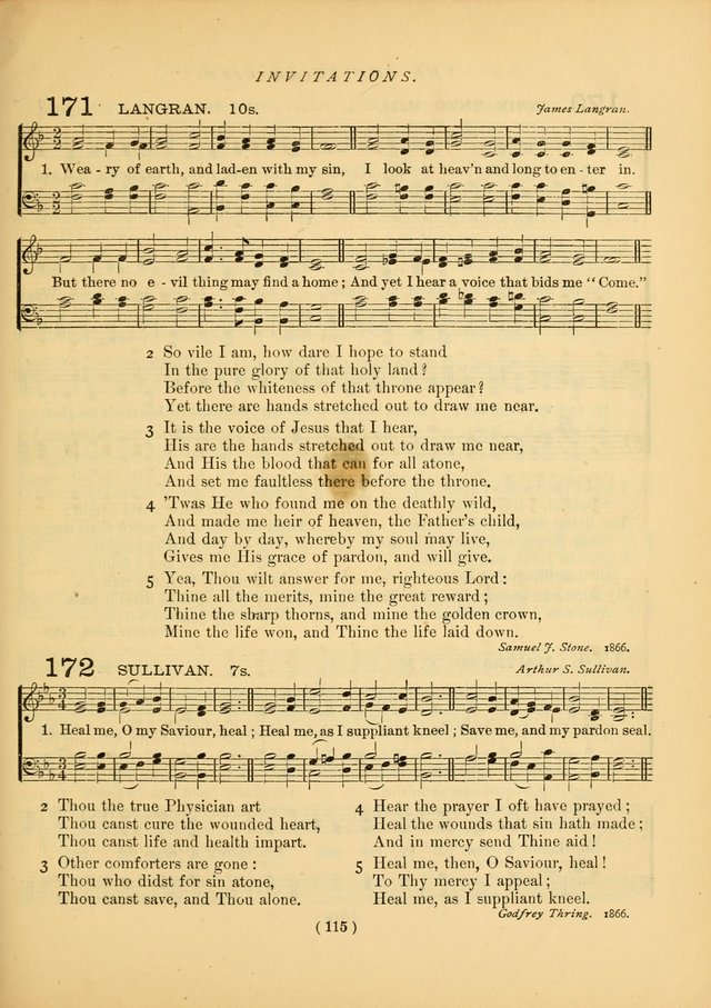 Songs of Praise and Prayer : for the Sunday School and Social Meeting page 110