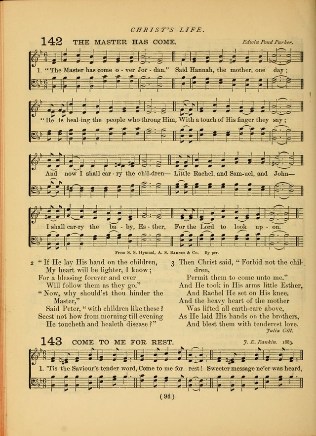 Songs of Praise and Prayer : for the Sunday School and Social Meeting page 89