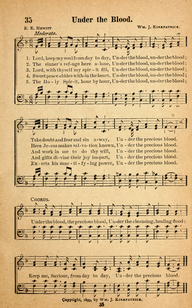 Songs of Praise and Salvation page 36