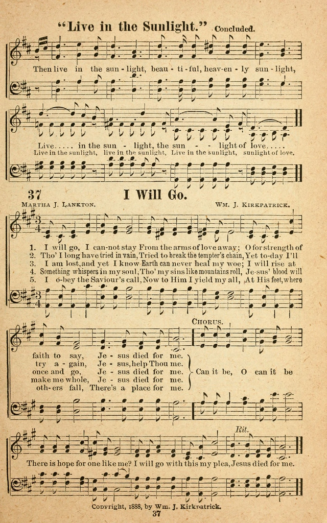 Songs of Praise and Salvation page 38