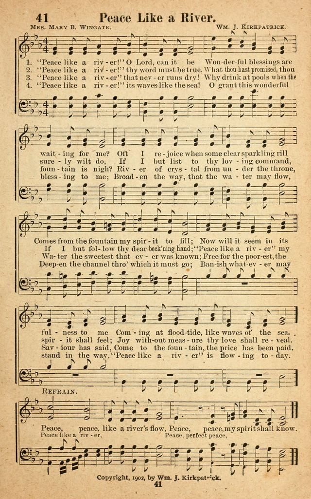 Songs of Praise and Salvation page 42