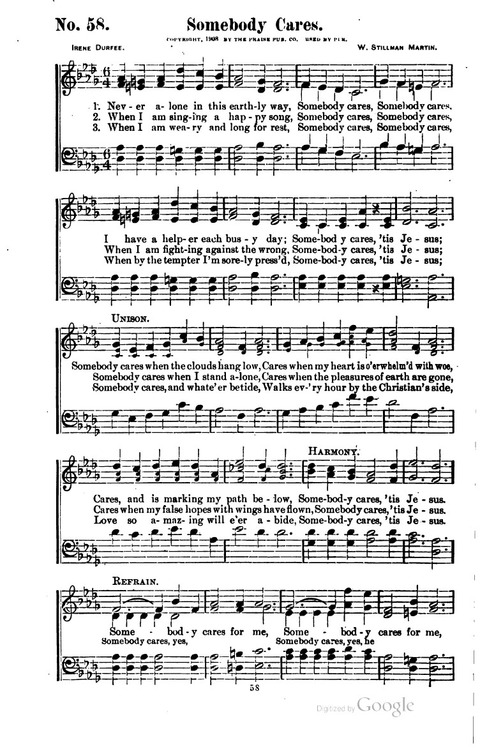 Songs of Praise and Service page 54