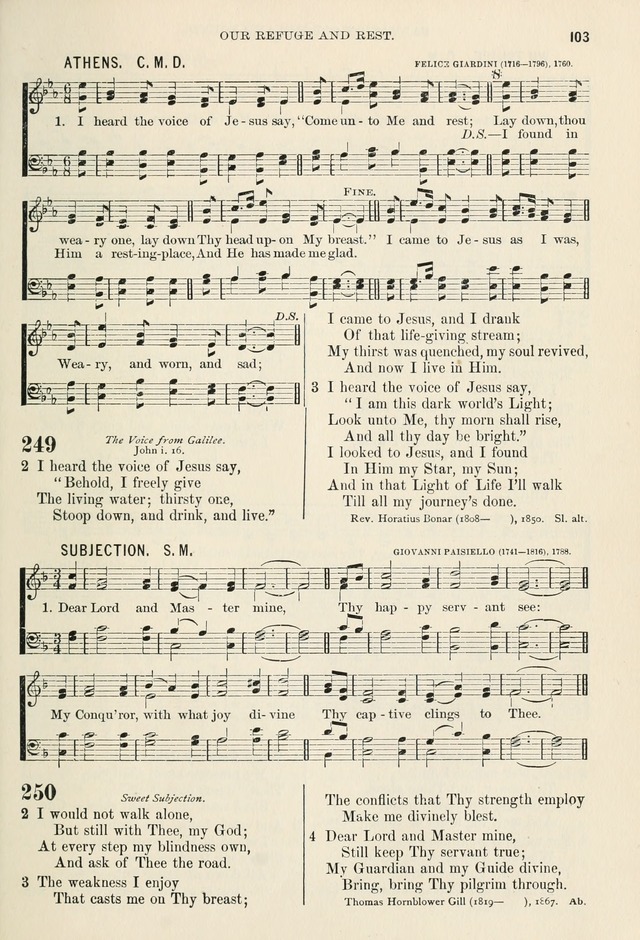Songs of Praise with Tunes page 103