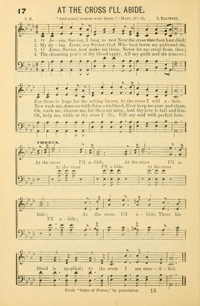 Songs of Refreshing: adapted for use in revival meetings, camp meetings, and the social services of the church. page 18