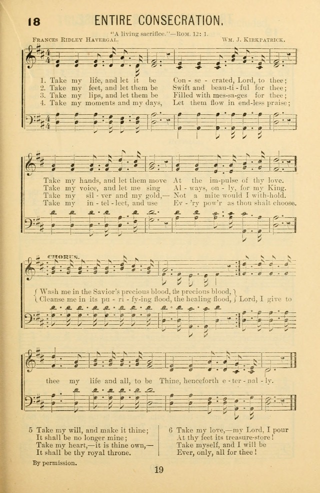 Songs of Refreshing: adapted for use in revival meetings, camp meetings, and the social services of the church. page 19