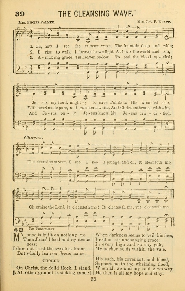 Songs of Refreshing: adapted for use in revival meetings, camp meetings, and the social services of the church. page 39