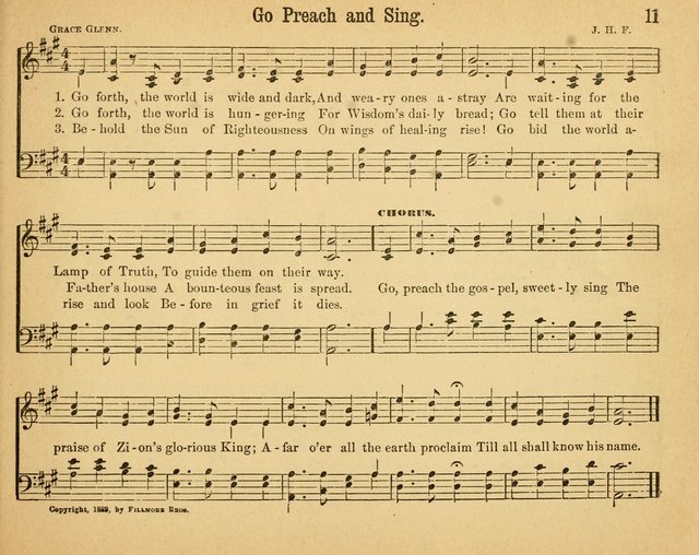 Songs of Rejoicing: a collection of new songs for the Sunday-school page 11