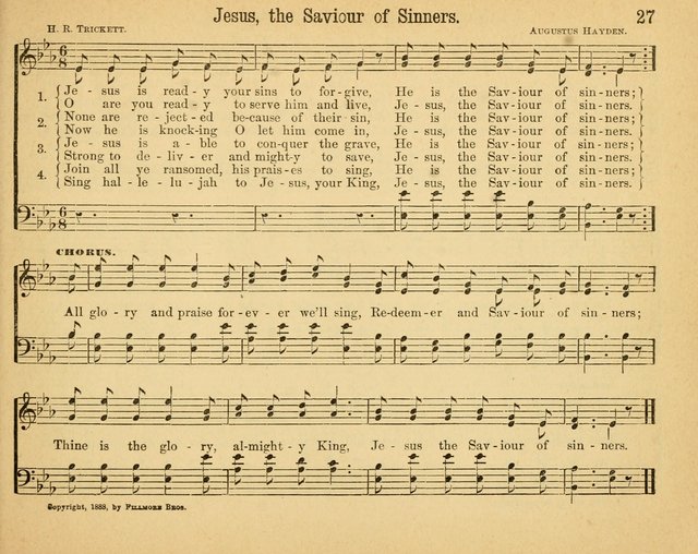 Songs of Rejoicing: a collection of new songs for the Sunday-school page 27