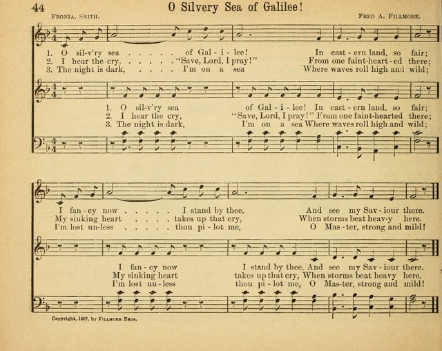 Songs of Rejoicing: a collection of new songs for the Sunday-school page 44