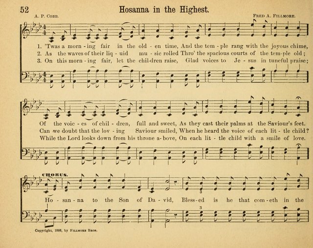 Songs of Rejoicing: a collection of new songs for the Sunday-school page 52