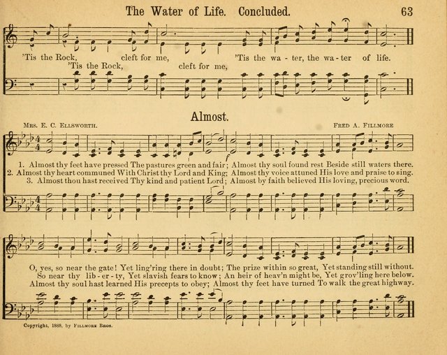 Songs of Rejoicing: a collection of new songs for the Sunday-school page 63