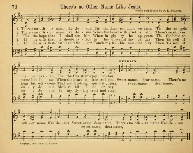 Songs of Rejoicing: a collection of new songs for the Sunday-school page 70