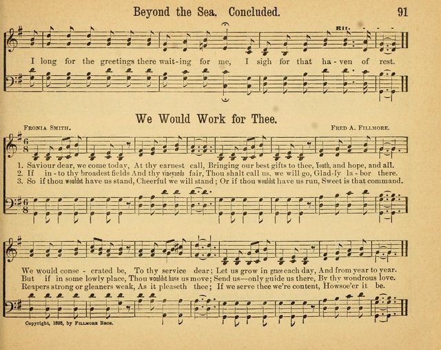 Songs of Rejoicing: a collection of new songs for the Sunday-school page 91