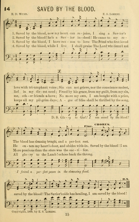 Songs of Refreshing No. 2: Adapted for use in revival meetings, camp meetings, and social service of the church page 13
