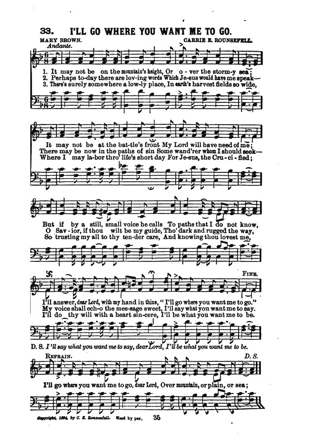 Songs of Revival Power page 34