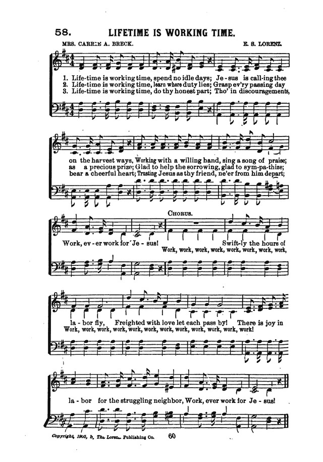 Songs of Revival Power page 58
