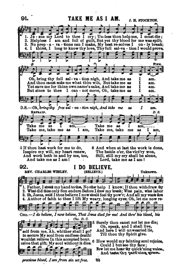 Songs of Revival Power page 87