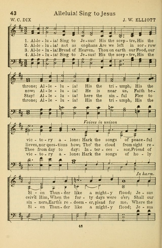 Songs of Service: for use in assemblies of young people and older boys and girls page 48