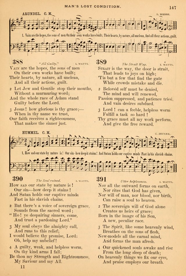 A Selection of Spiritual Songs: with music for the Church and the Choir page 158