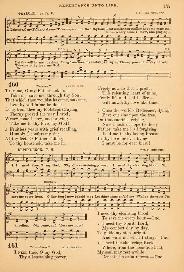 A Selection of Spiritual Songs: with music for the Church and the Choir page 188