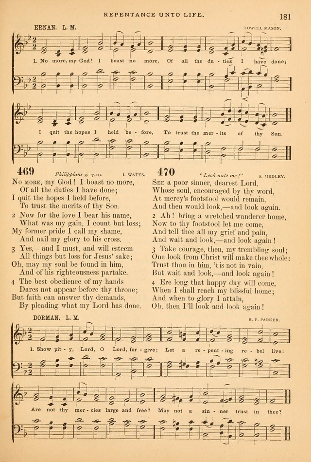 A Selection of Spiritual Songs: with music for the Church and the Choir page 192