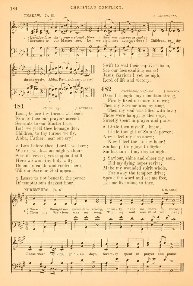 A Selection of Spiritual Songs: with music for the Church and the Choir page 195