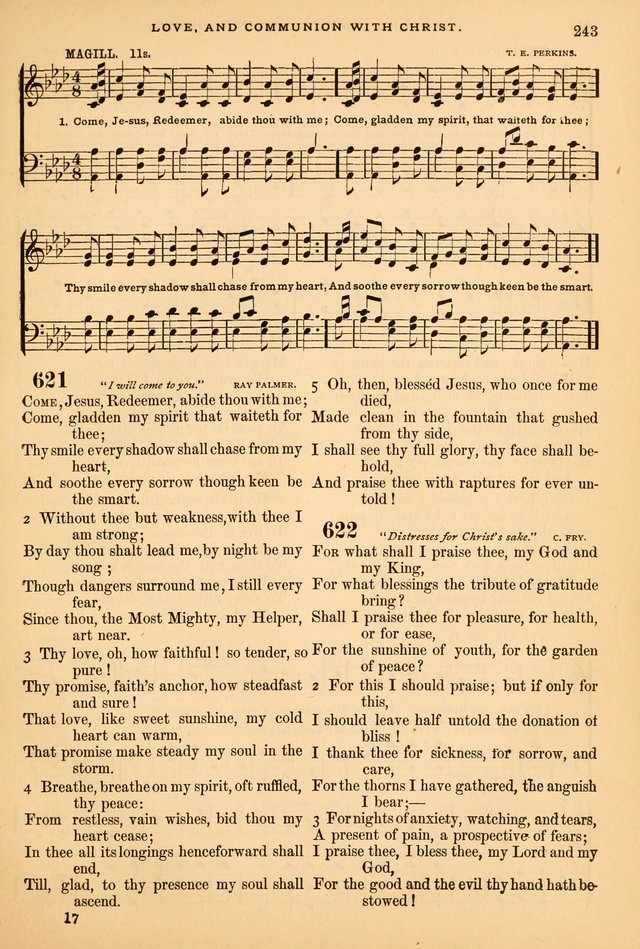A Selection of Spiritual Songs: with music for the Church and the Choir page 254