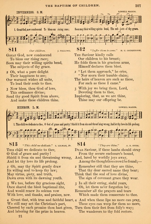 A Selection of Spiritual Songs: with music for the Church and the Choir page 318