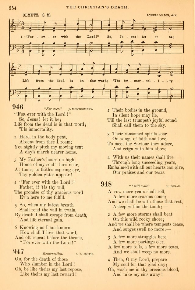 A Selection of Spiritual Songs: with music for the Church and the Choir page 365