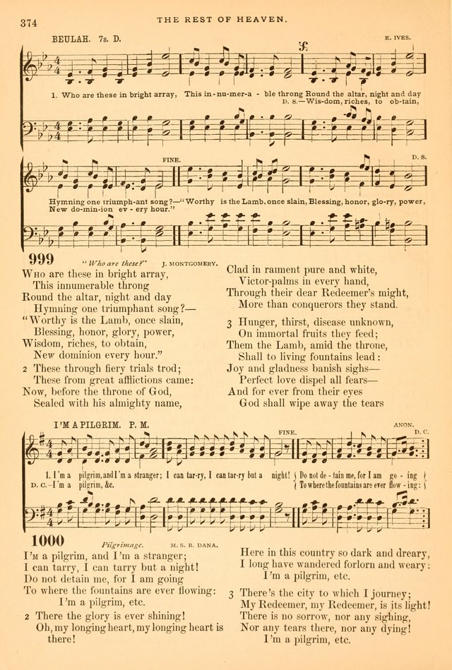 A Selection of Spiritual Songs: with music for the Church and the Choir page 385